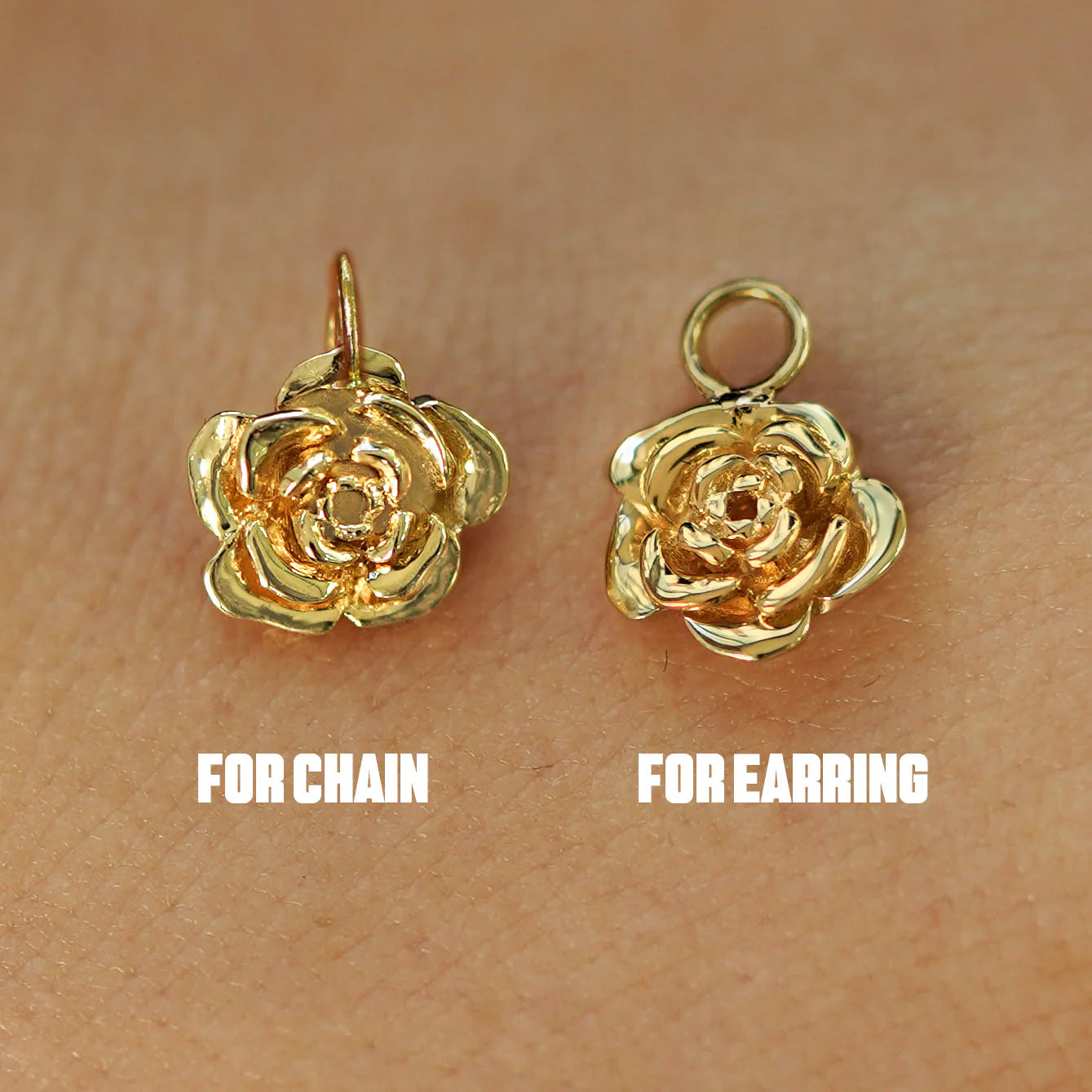 14k flower charm store