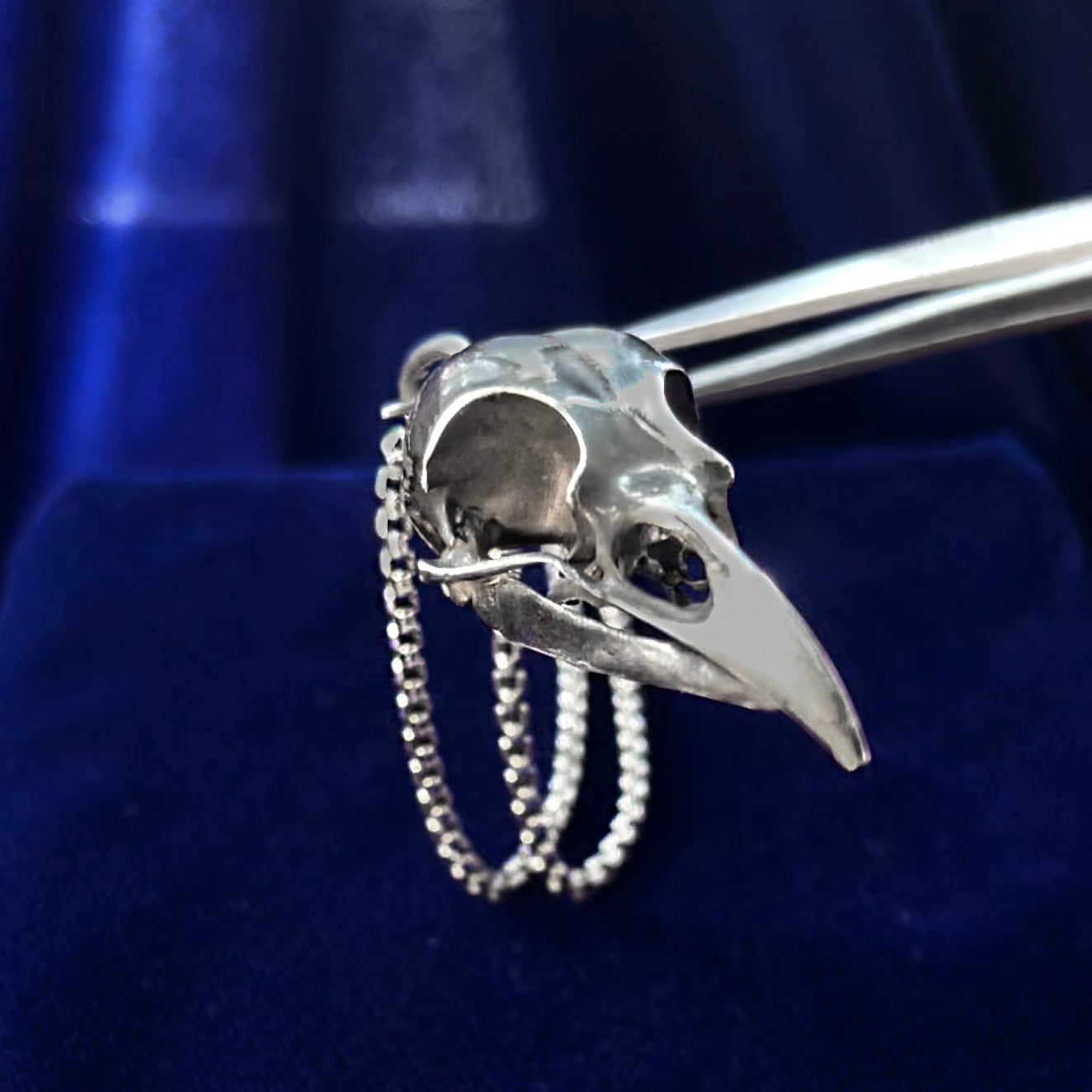 Chicken Skull Necklace