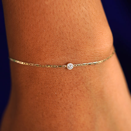 Br1681-Crystal April Birthstone Charm Bracelet Murano Beads, | Birthstone  charms, Charm bracelet, Birthstone bracelets
