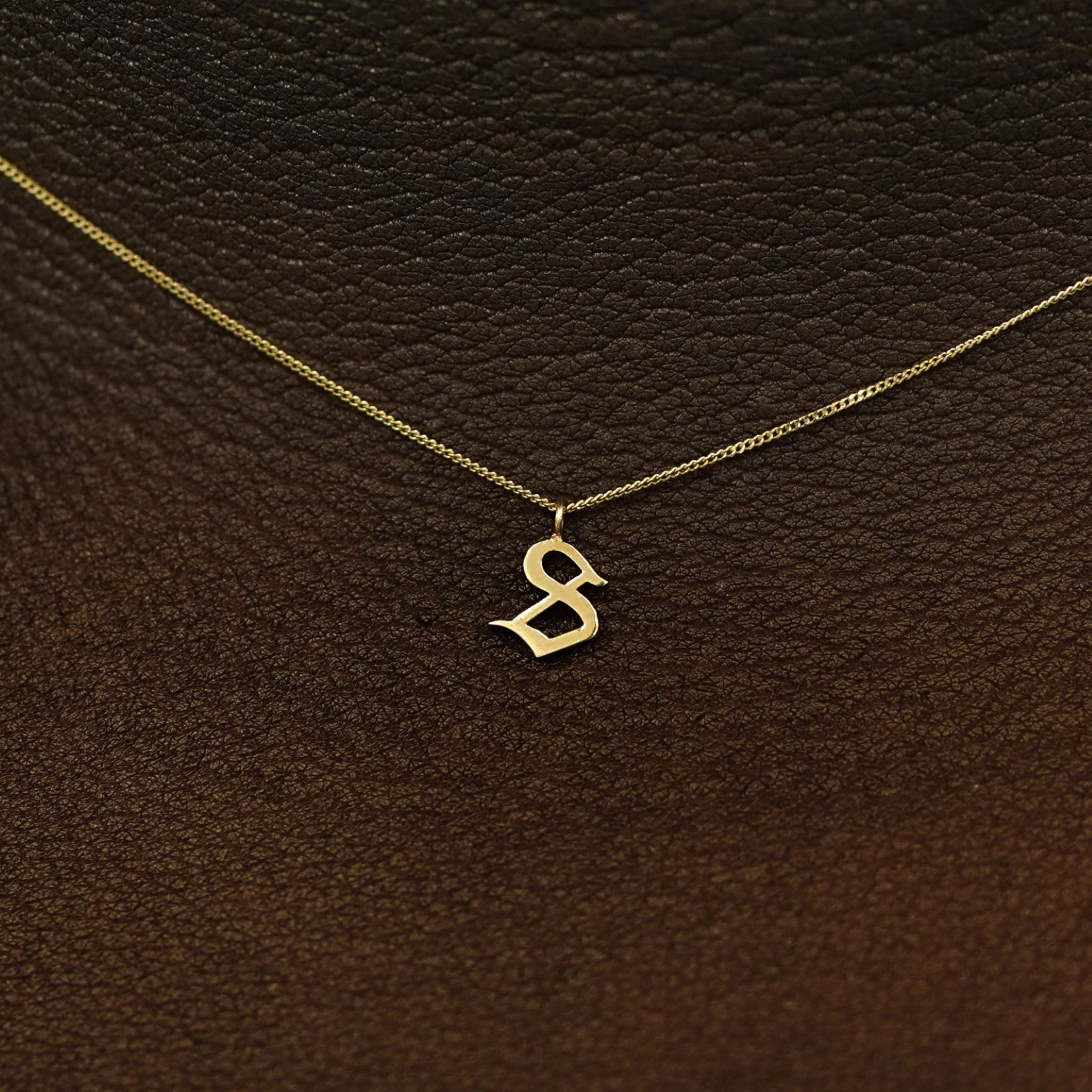 Initial or letter charm 14k Solid Gold initial sale Pendant