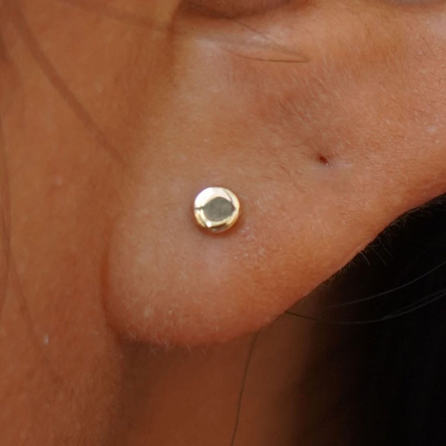 Small Circle Earring